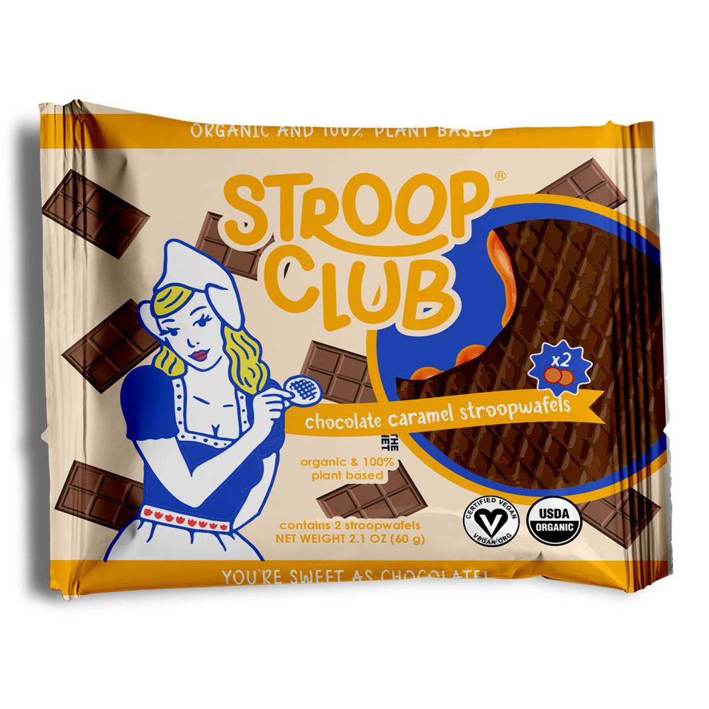 Stroop Club - Chocolate Caramel Stroopwafel, 2.1oz