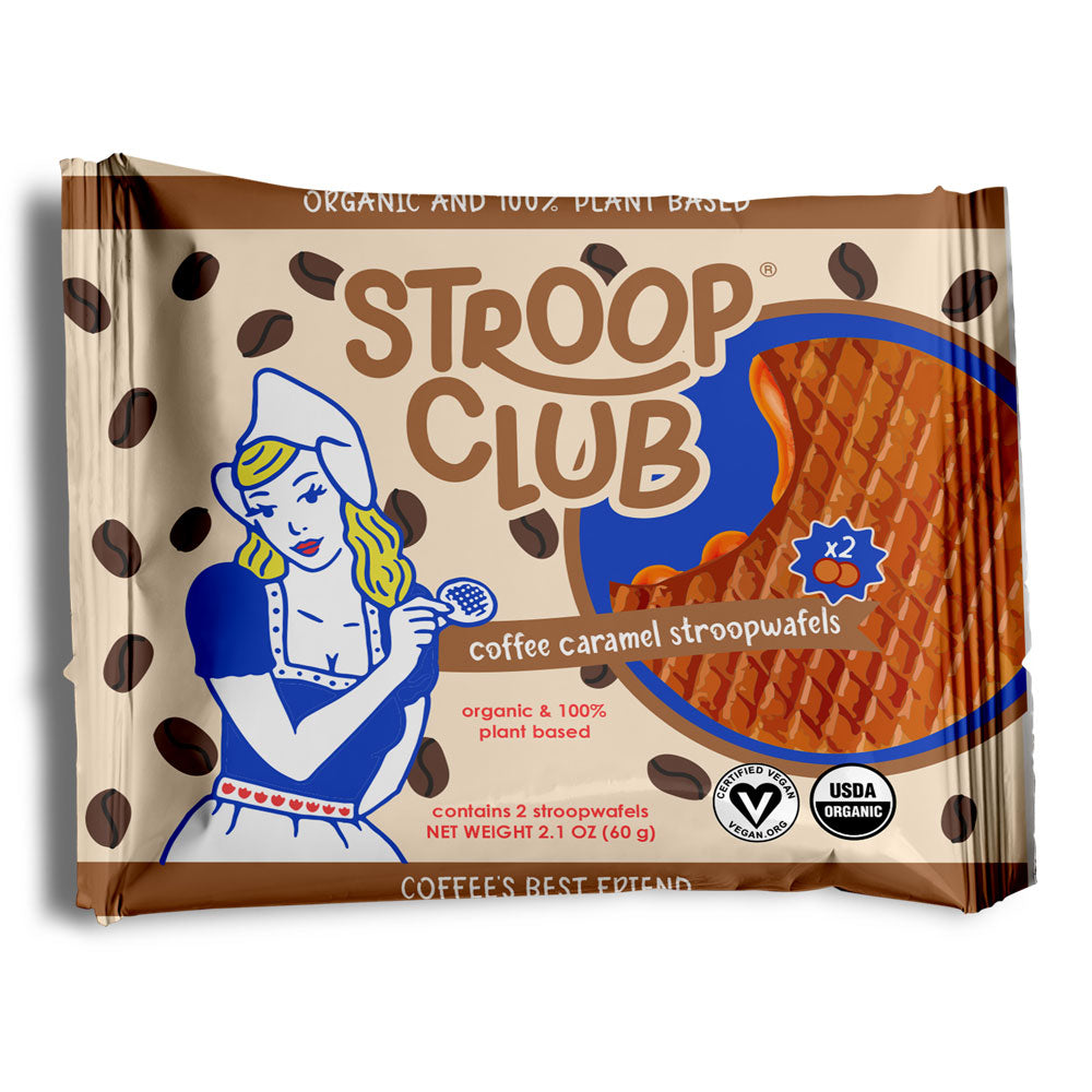 Stroop Club - Coffee Caramel Stroopwafel, 2.1oz