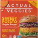 Actual Veggies - Veggie Burger - Sweet Potato, 12oz