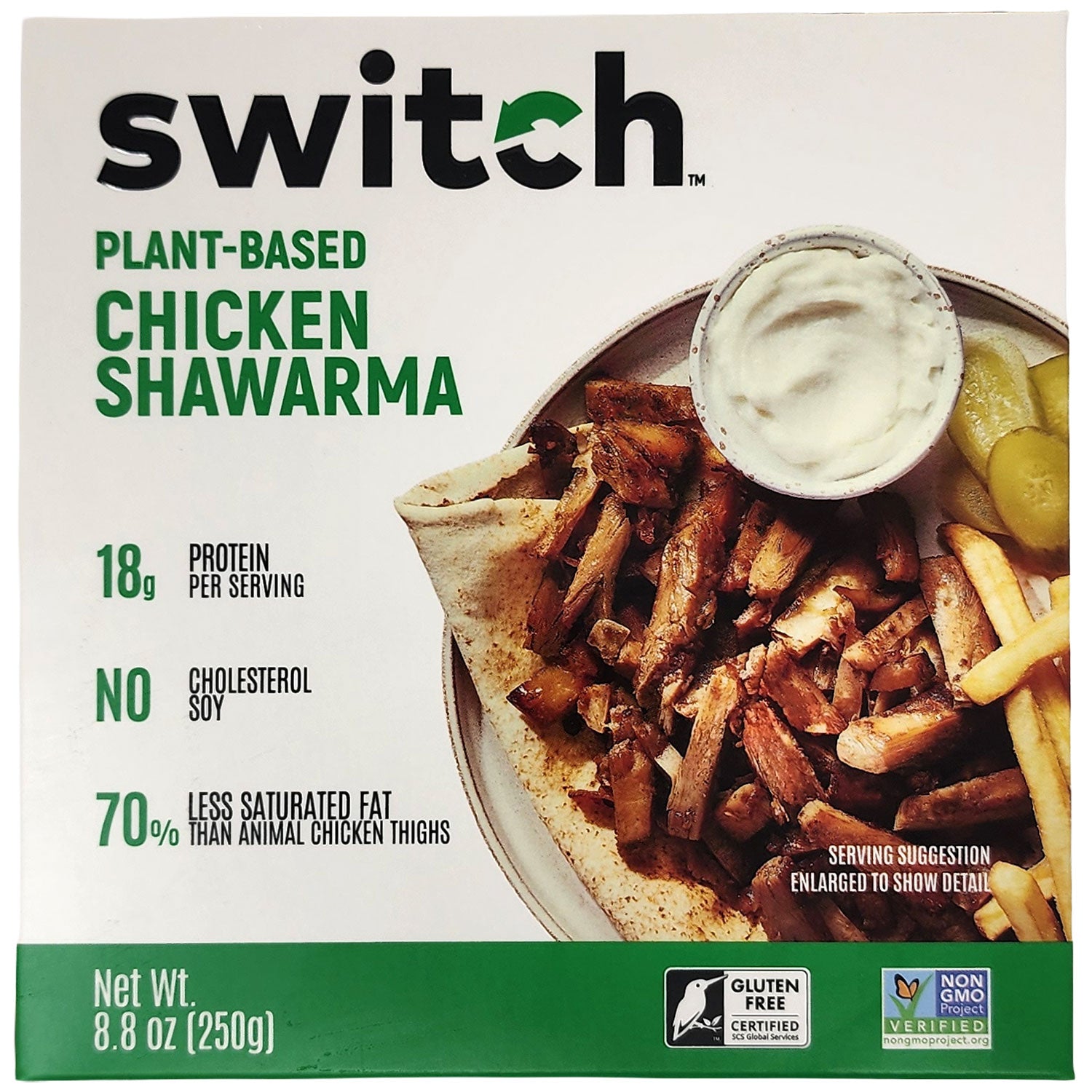 Switch - Plant-Based - Chicken Shawarma, 8.8oz