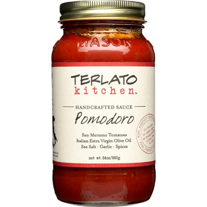 Terlato Kitchen Sauce Pomodoro Smll Batch 24 Oz - Pack Of 6