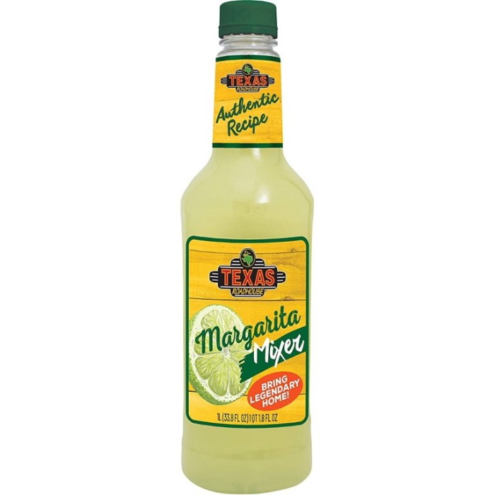 Texas Roadhouse Margarita 1l Txs Rdhs 1 Lt - Pack Of 12