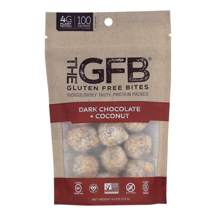 The Gfb Bites Drk Choc Coconut 4 Oz - Pack Of 6