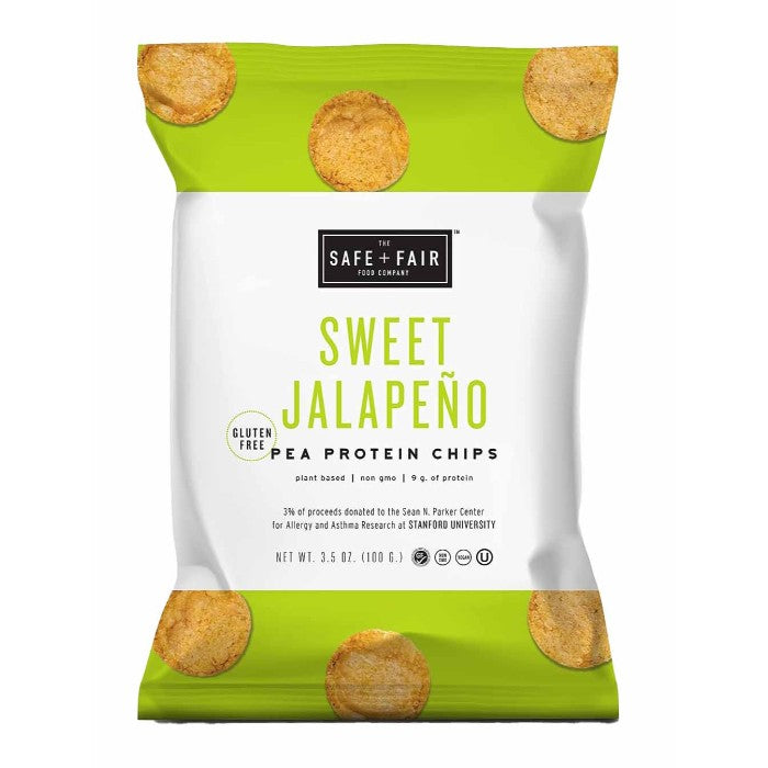 The Safe And Fair Food Co Chips Sweet Jalapeno 3.5 Oz - Pack Of 12