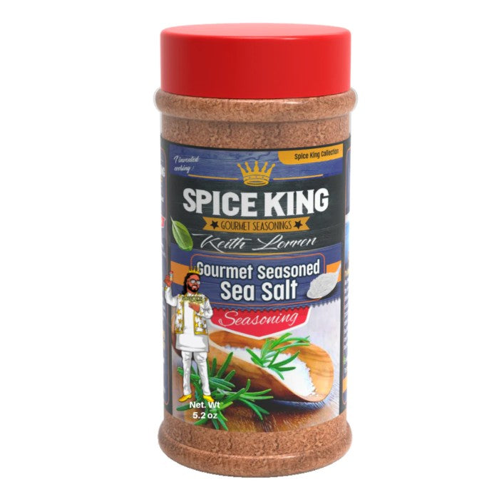 The Spice King By Keith L Salt Sea Seasoned 5 Oz - Pack Of 6