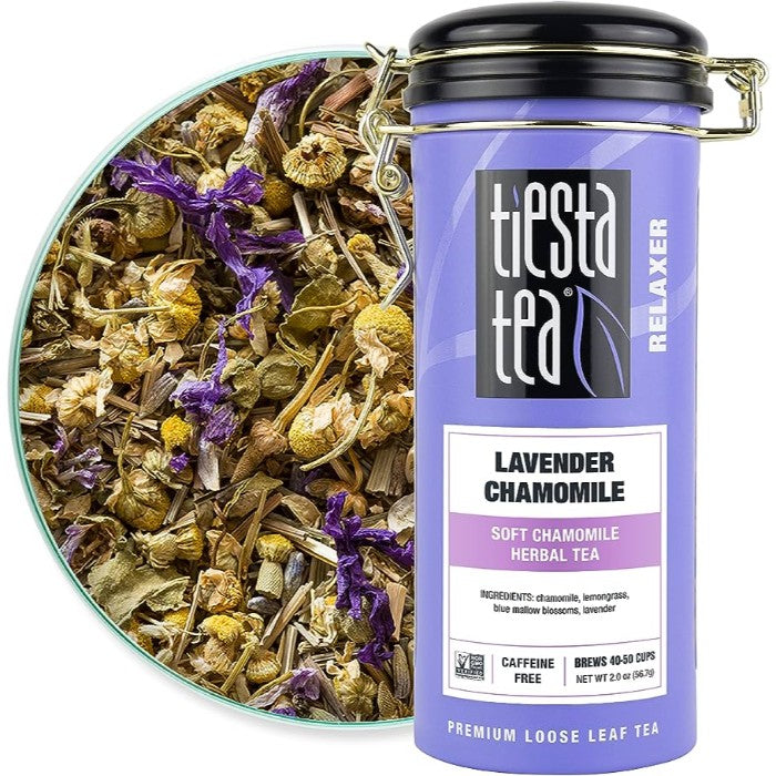 Tiesta Tea Tea Lavender Chamomile Relaxer Tin 2 Oz - Pack Of 6