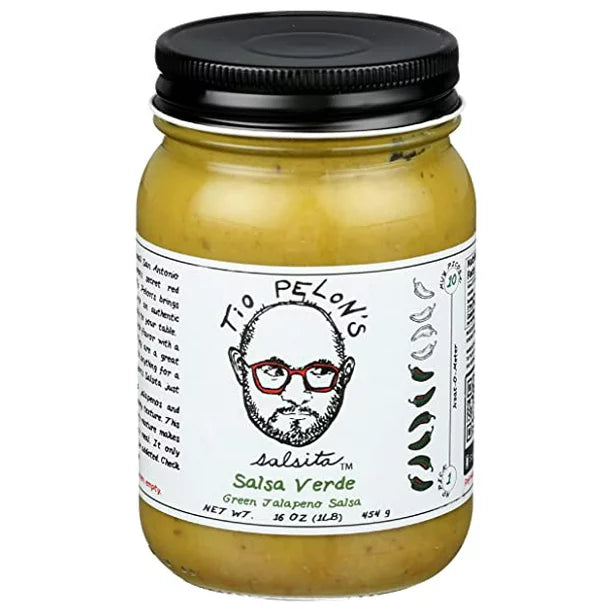 Tio Pelons Salsita Inc Salsa Verde 16 Oz - Pack Of 6