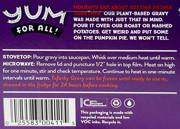 Tofurky - Plant-Based Savory Gravy