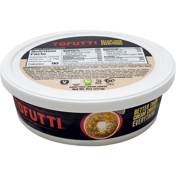 Tofutti - Better Than Cream Cheese, 8oz | Multiple Flavors