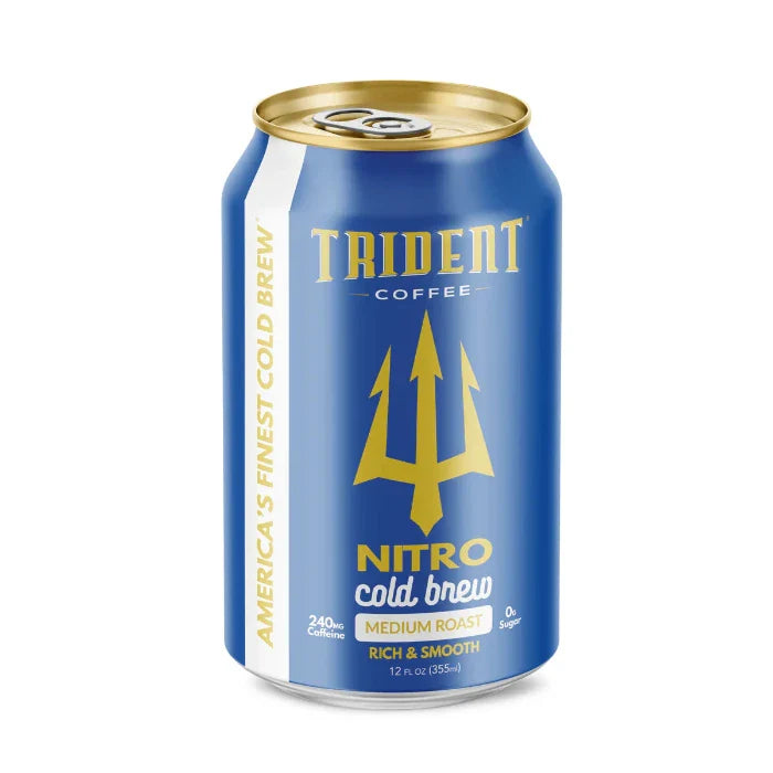 Trident Coffee - Coffee Cold Brew Organic, 12fo | Pack of 12