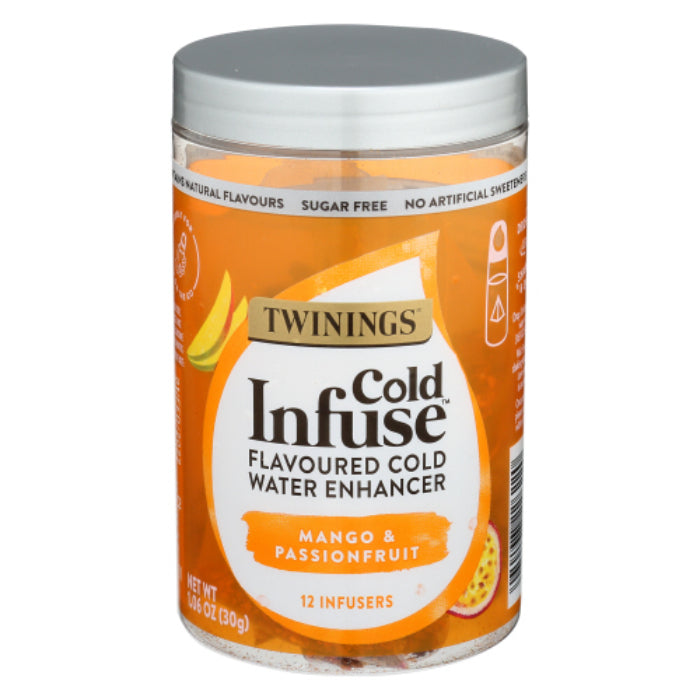 Twinings Cold Infuse Mango and Passionfruit 12 BG - Pack of 6