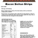 Upton's Naturals - Bacon Seitan Strips, Foodservice, 5lb