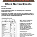 Upton's Naturals - Chicken Seitan Sheets, Foodservice, 4lb
