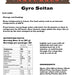 Upton's Naturals - Gyro, Foodservice, 5lb