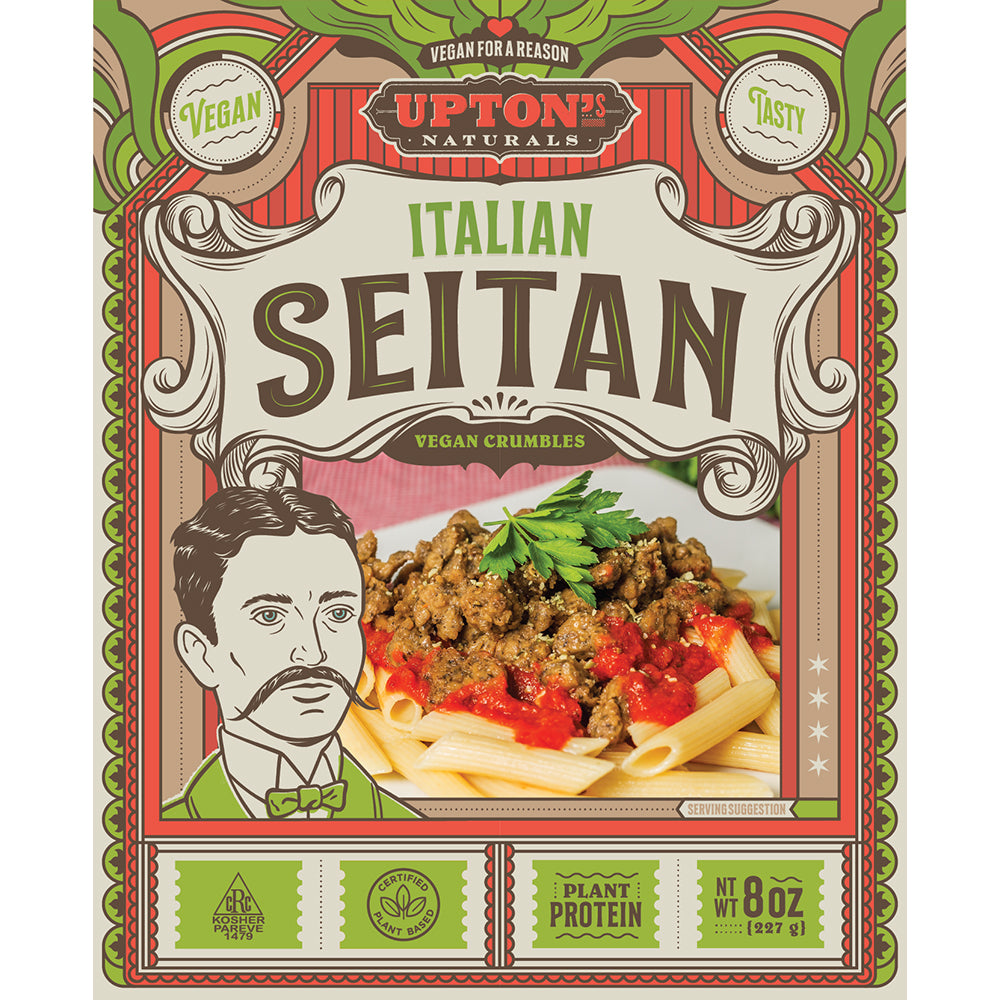 Upton's Naturals - Italian Seitan, 8oz