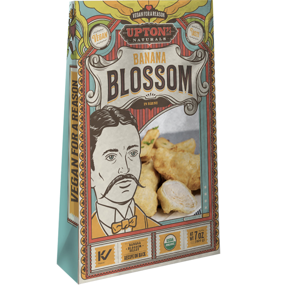 Upton's Naturals - Organic Banana Blossom in Brine, 7oz