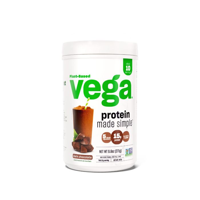 Vega Protein Simple Dark Chocolate 9.6 OZ - Pack of 1