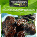Vegetarian Plus - Black Pepper Steaks, 10.5oz