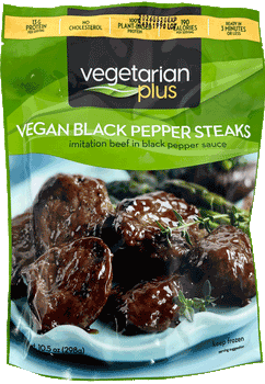 Vegetarian Plus - Black Pepper Steaks, 10.5oz