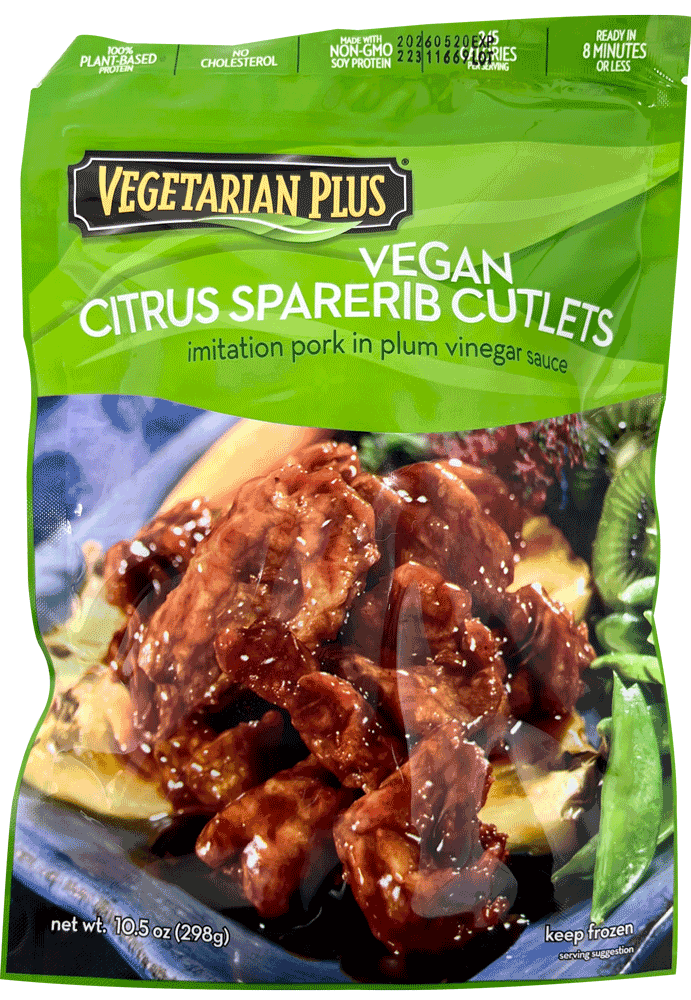 Vegetarian Plus - Citrus Sparerib Cutlets, 10.5oz