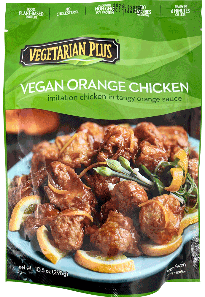 Vegetarian Plus - Vegan Orange Chicken, 10.5oz