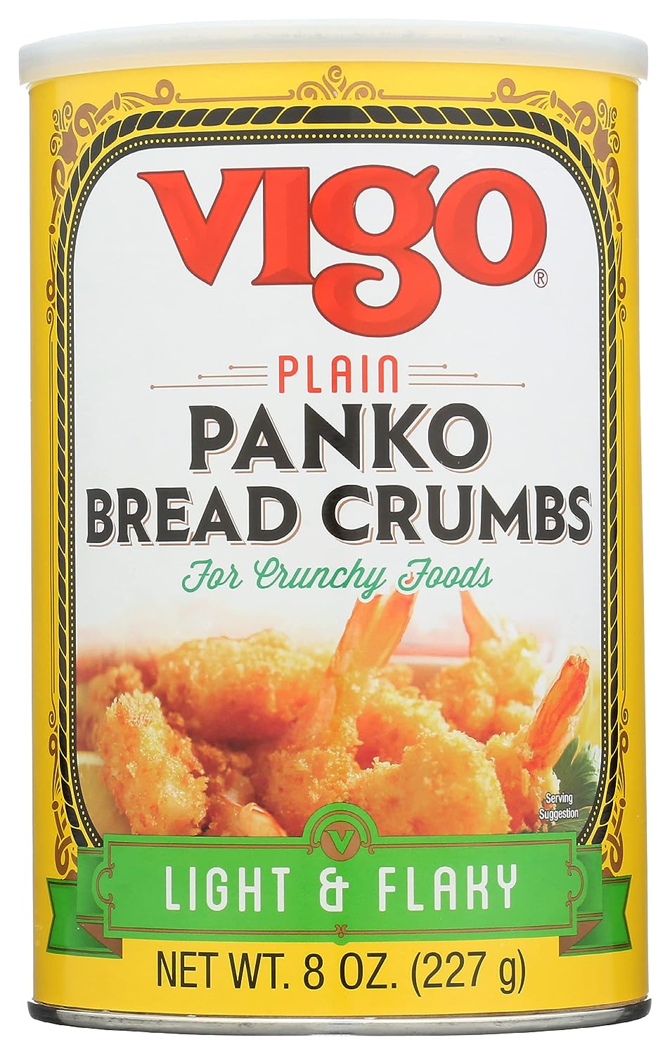 Vigo Breadcrumb Panko Pln 8 Oz - Pack Of 6