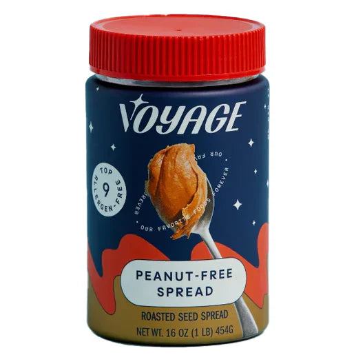 Voyage Foods Butter Peanut Free 16 Oz - Pack Of 8