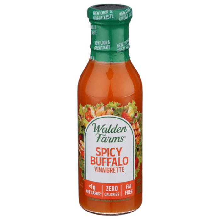 Walden Farms Dressing Spicy Buffalo Vinegar Calorie-Free 12 FO - Pack of 6