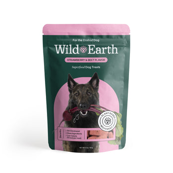 Wild Earth - Superfood Dog Treats with Koji Strawberry & Beet, 3pk