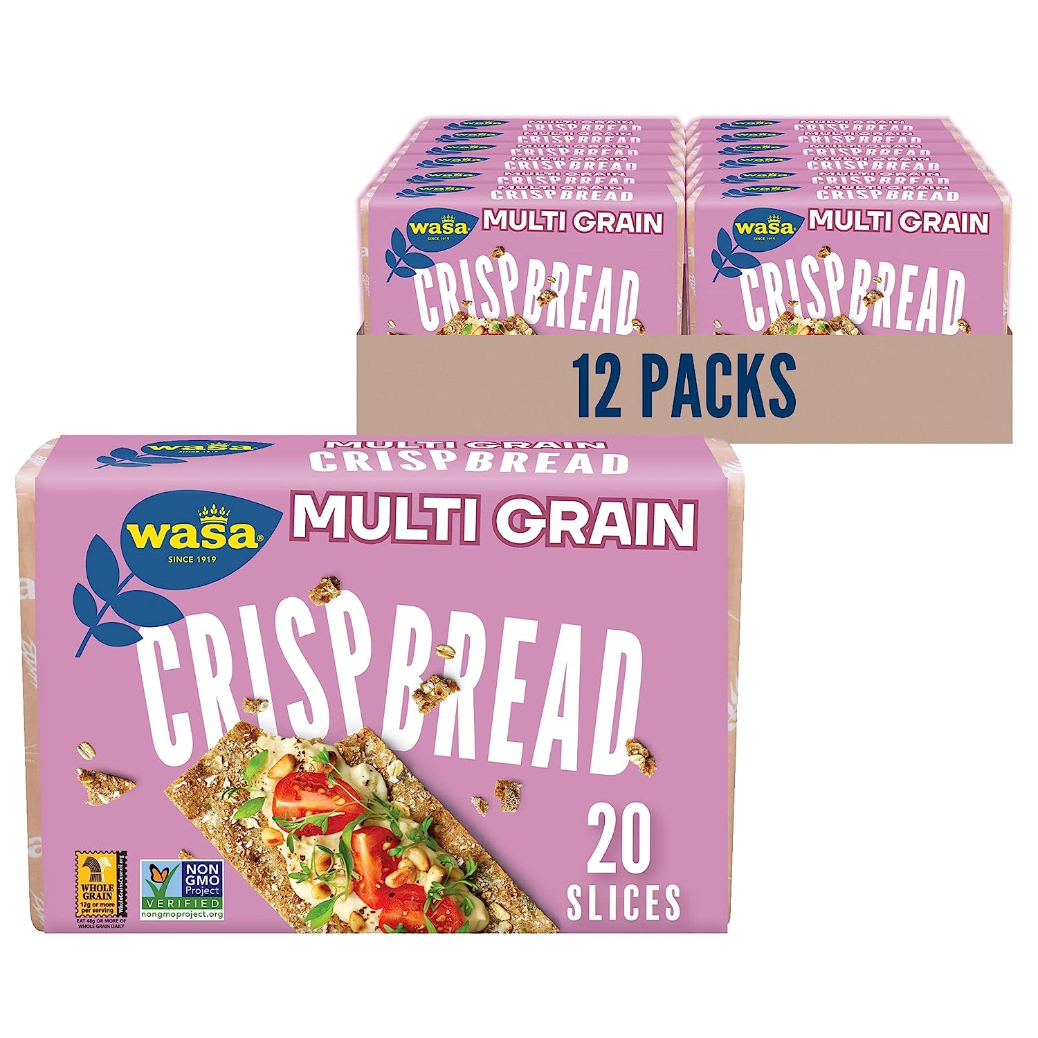 Wasa Crispbread Multi Grn 9.7 Oz - Pack Of 12