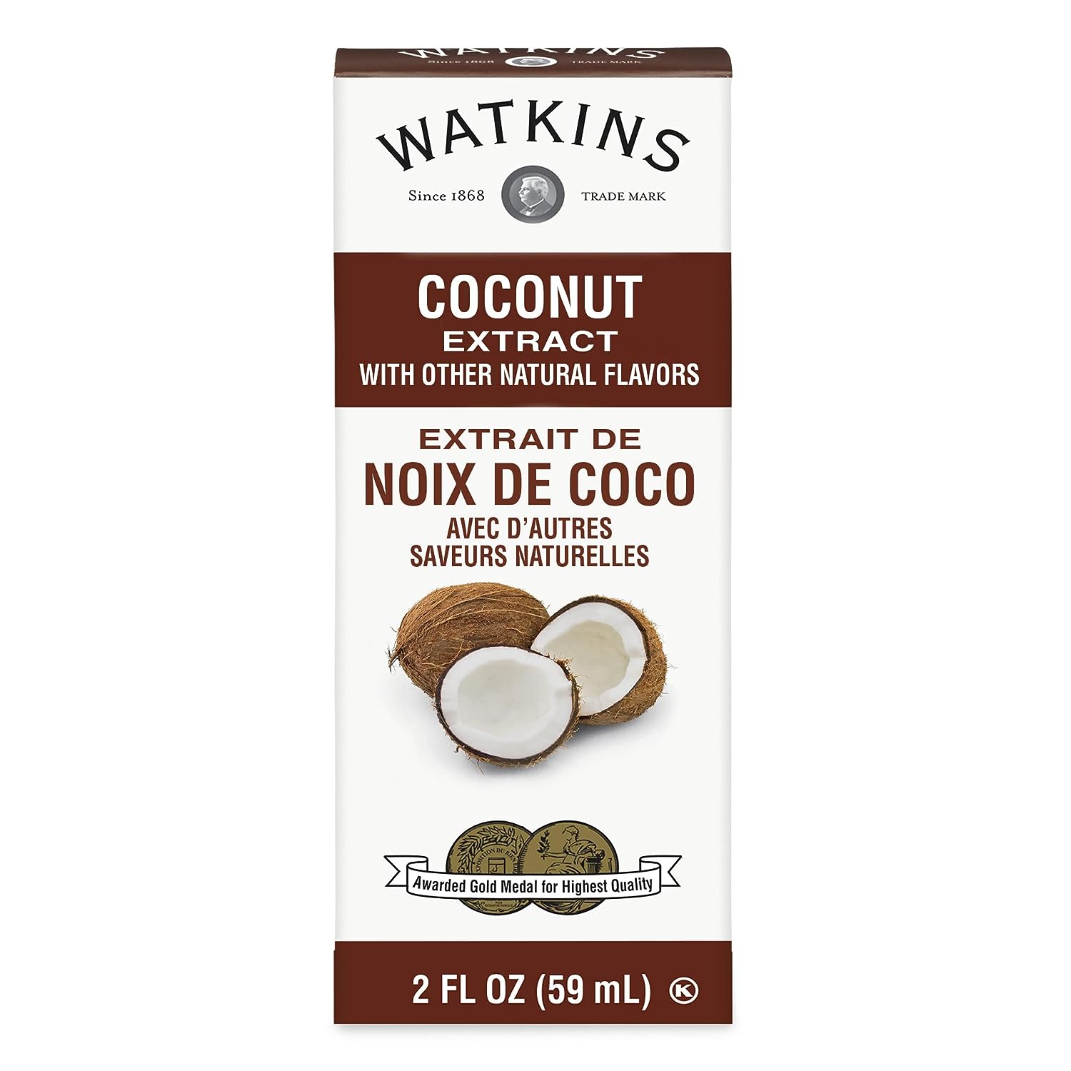 Watkins Coconut Extract 2 Fo - Pack Of 6