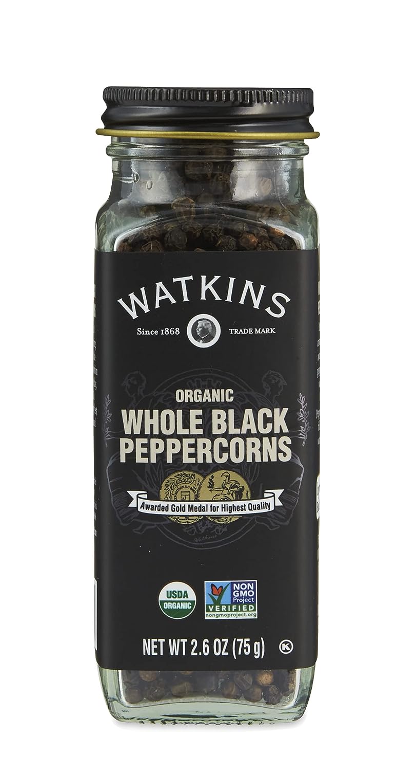 Watkins Peppercorn Black Whole Org 2.6 Oz - Pack Of 3