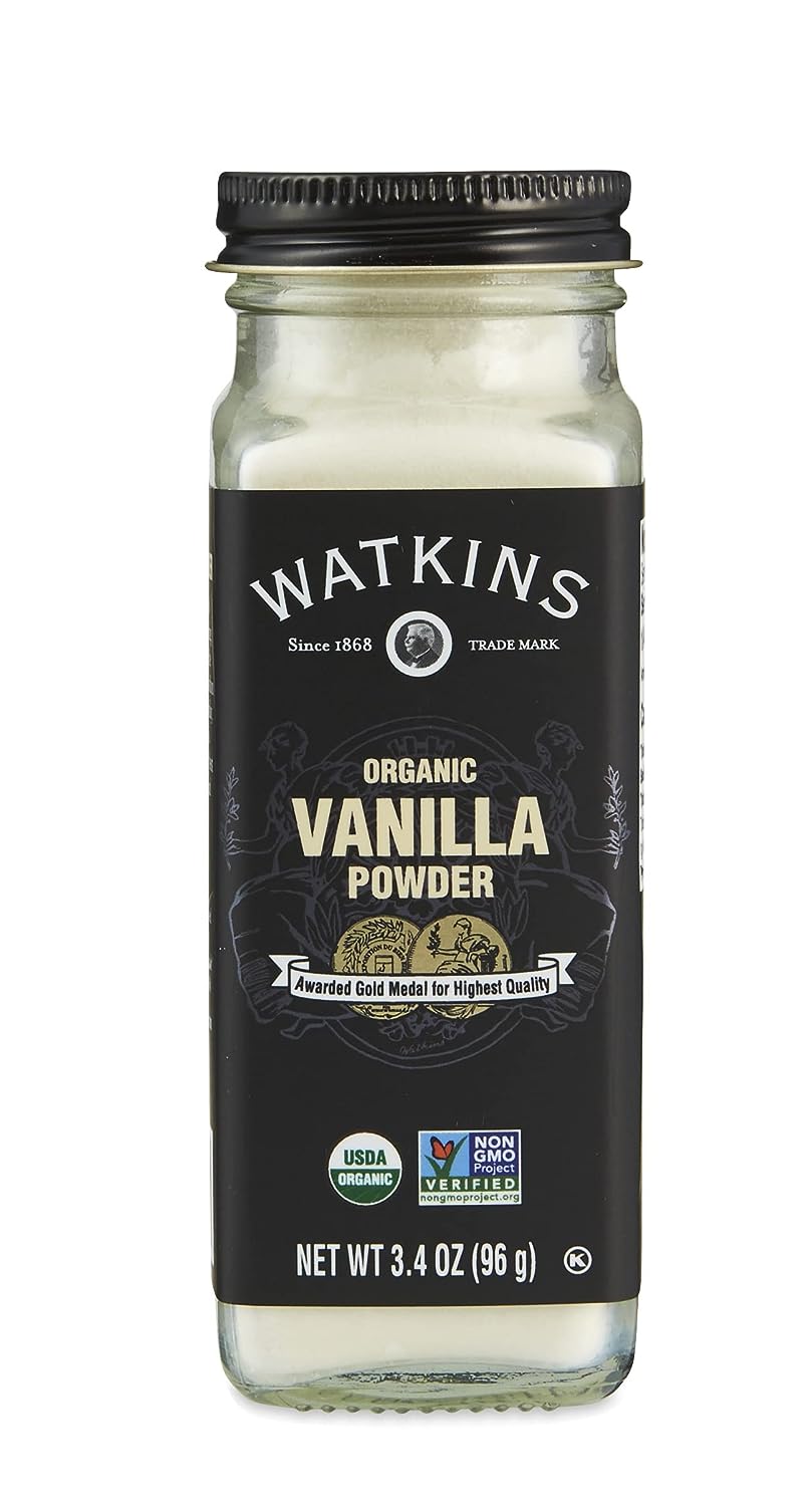 Watkins Powder Vanilla Org 3.4 Oz - Pack Of 3