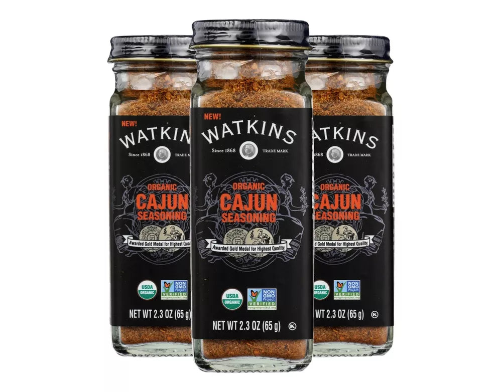 Watkins Spice Cajun Org 2.3 Oz - Pack Of 3