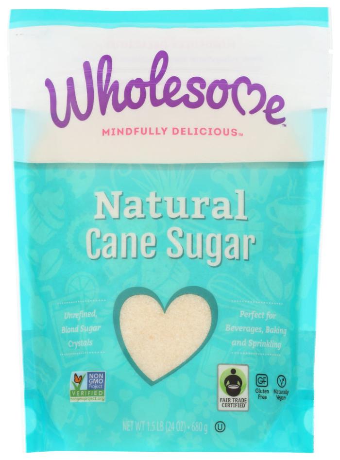 Wholesome Sugar Cane Natural Ftc 24 Oz - Pack Of 12