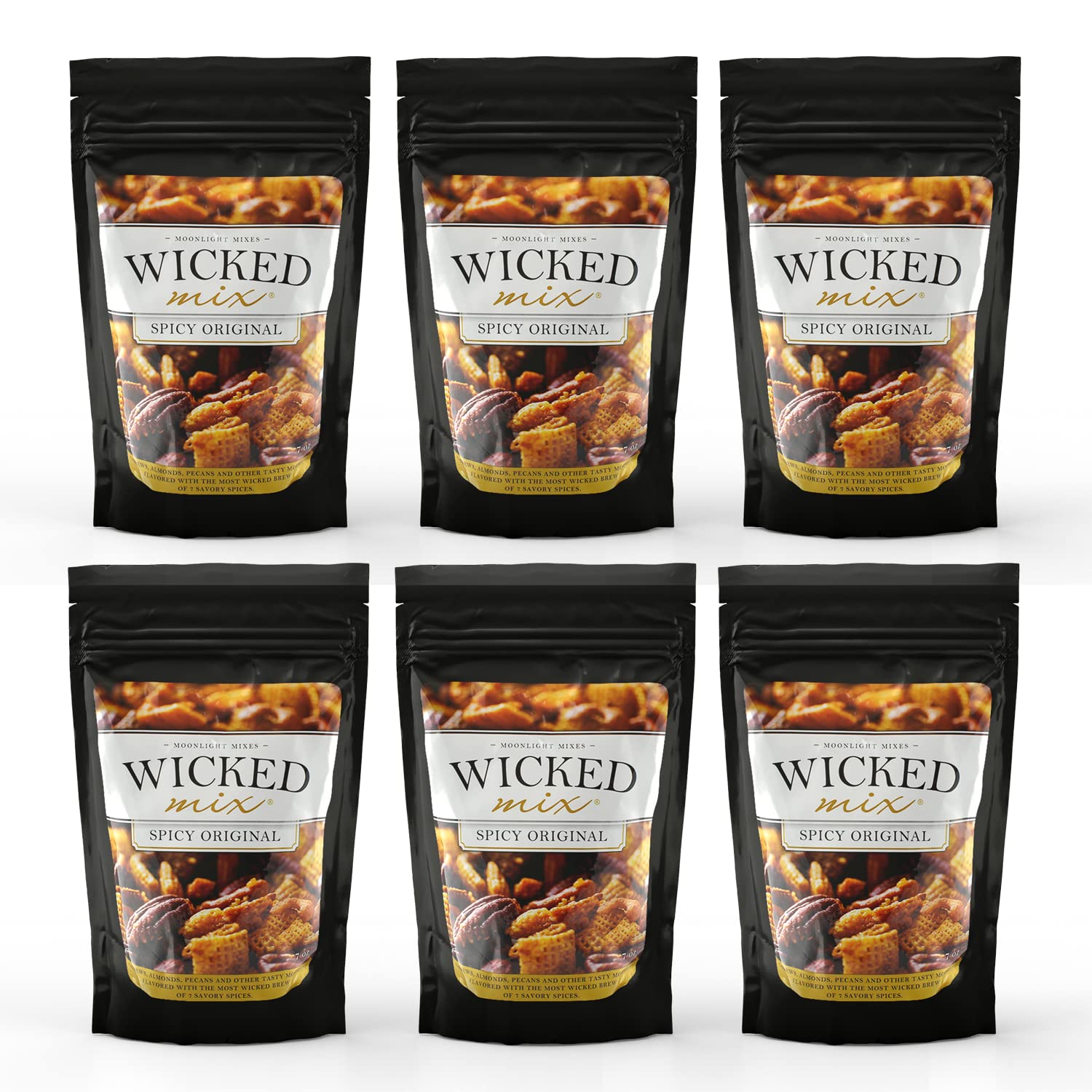 Wicked Mix Mix Spicy Original 7 Oz - Pack Of 6