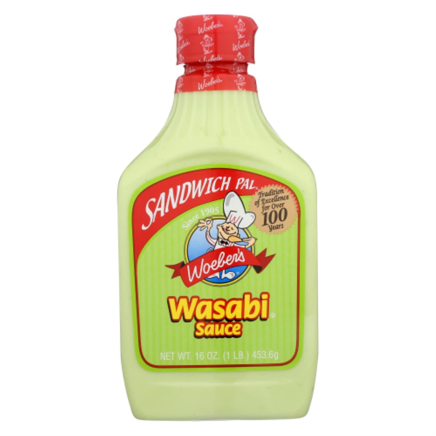 Woeber Sauce Sandwich Pal Wasabi 16 Oz - Pack Of 6