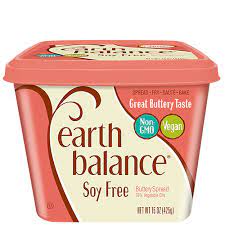 Earth Balance - Buttery Spread Soy Free, 15 oz | Pack of 12