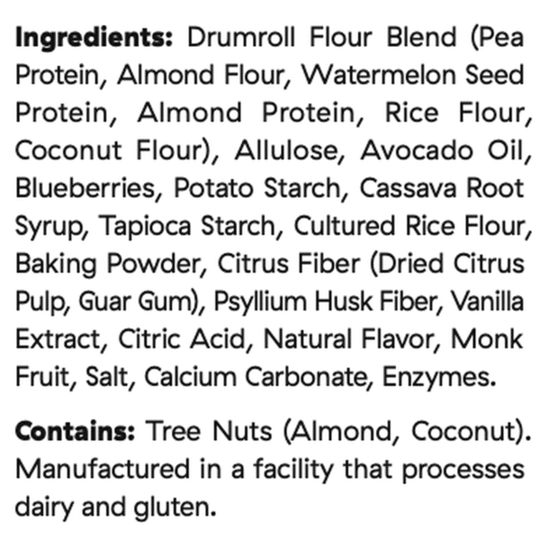 Drumroll Snacks - Mini Blueberry Muffins, 2.4oz