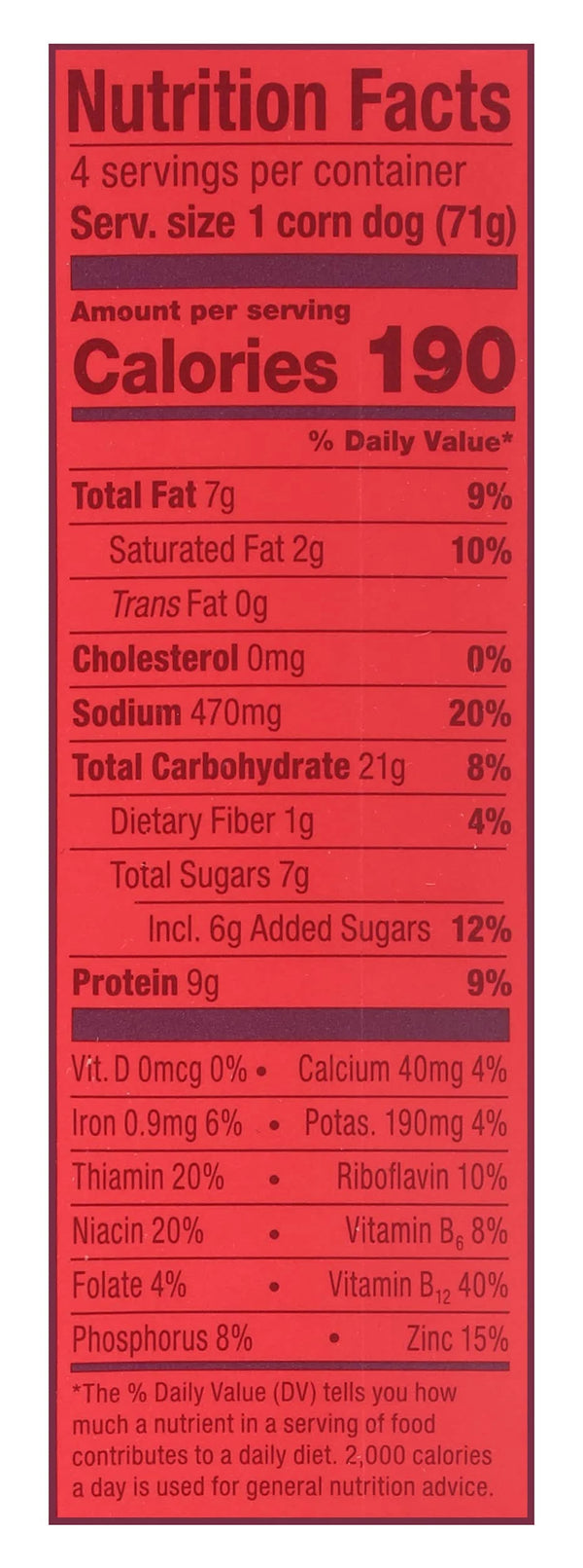 Impossible - Corn Dogs, 10oz