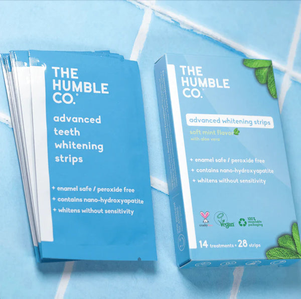 The Humbe Co. - Whitening Strips, Soft Mint with Aloe