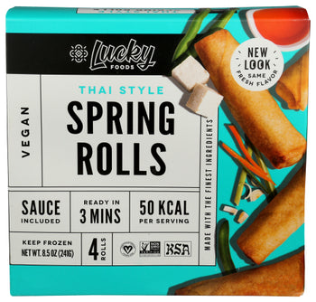 Lucky Foods - Spring Rolls, 8.5oz | Multiple Flavors