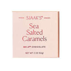 Organic Sea Salted Chocolate Caramels by Sjaak's - Milk Style