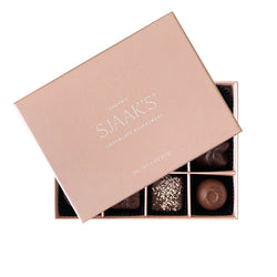 Fancy Organic Chocolate Assortment Gift Box by Sjaaks - 12 pc. box
