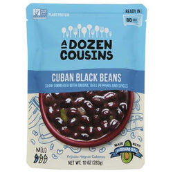 A Dozen Cousins - Cuban Black Beans, 10oz
