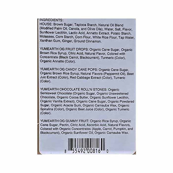 A&J Bakery - Allergen-Free Gingerbread House Kit - back