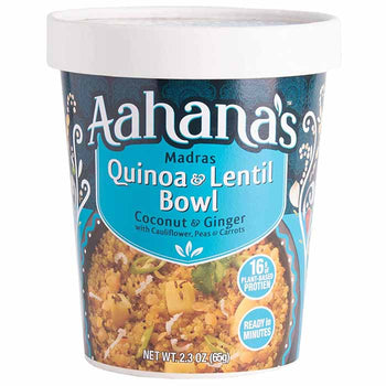 Aahana's - Madras Quinoa & Lentil Bowl, 2.3oz