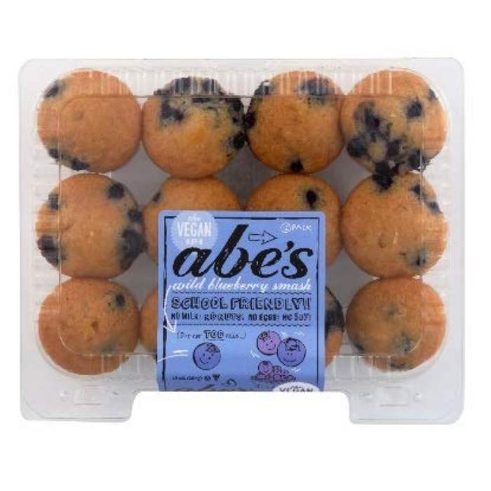 Abe's - Mini Muffins - Vegan Wild Blueberry