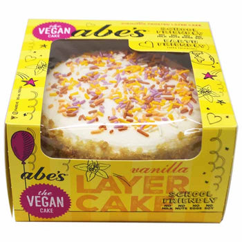 Abe's - Vegan Vanilla Layer Cake, 30oz