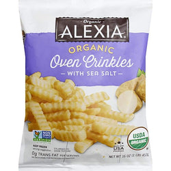 Alexia - Organic Crinkle Cut Fries with Sea Salt, 16oz